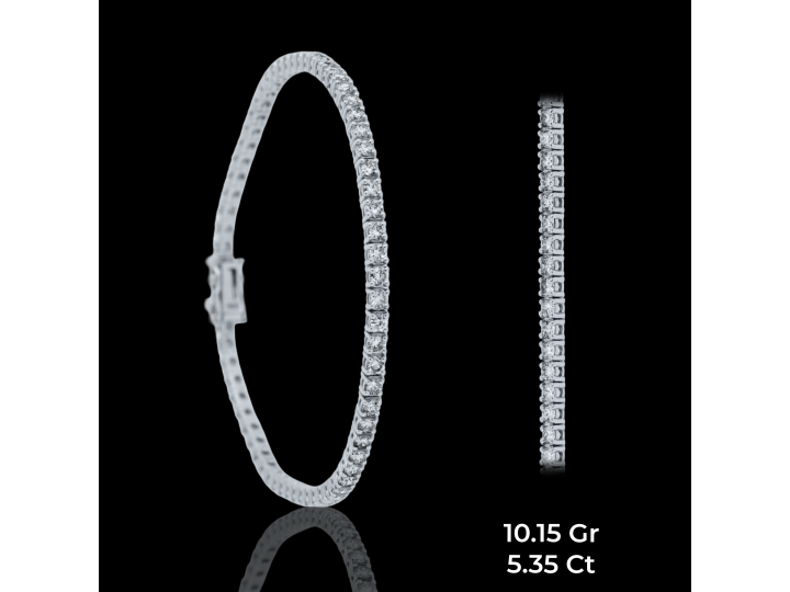 Suyolu Pırlanta Bileklik