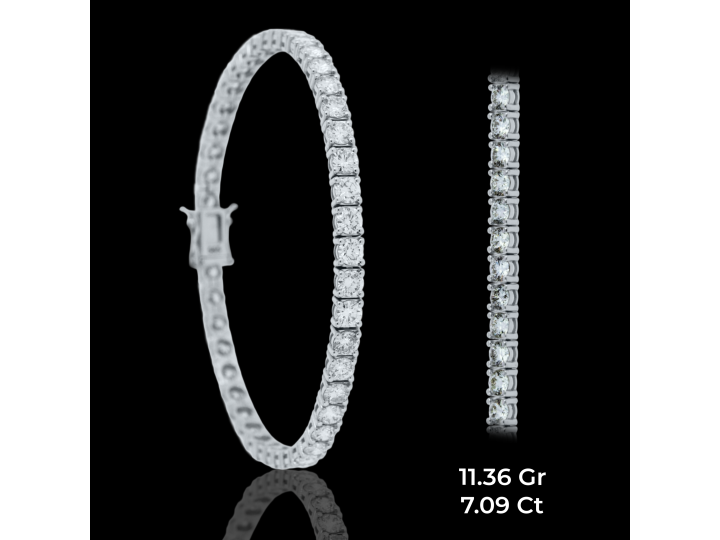 Suyolu Pırlanta Bileklik